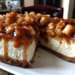 Homemade Caramel Apple Cheesecake
