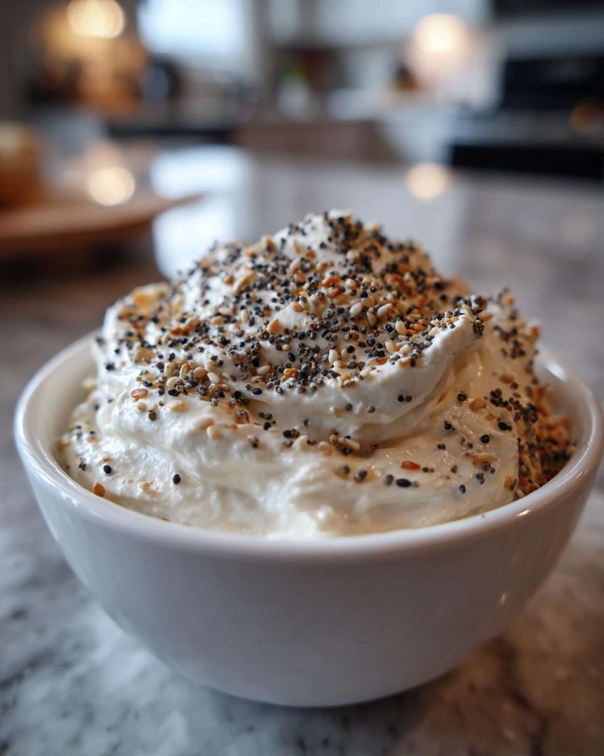 Homemade Everything Bagel Dip - detail 2