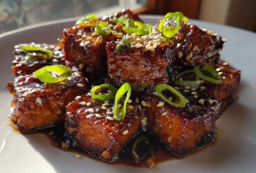 Honey Soy Glazed Tofu