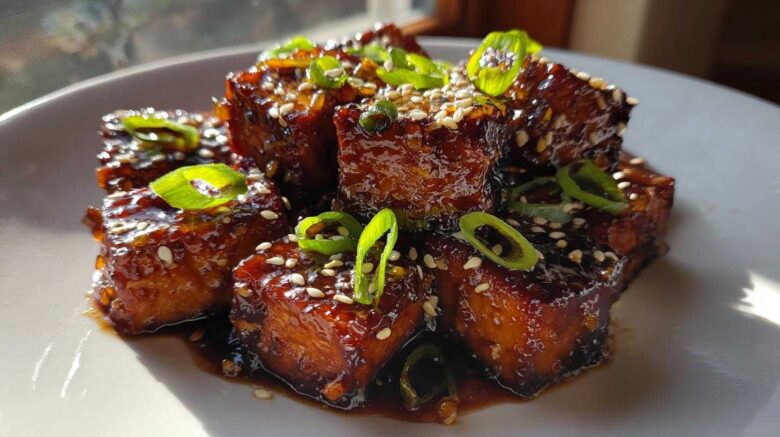 Honey Soy Glazed Tofu
