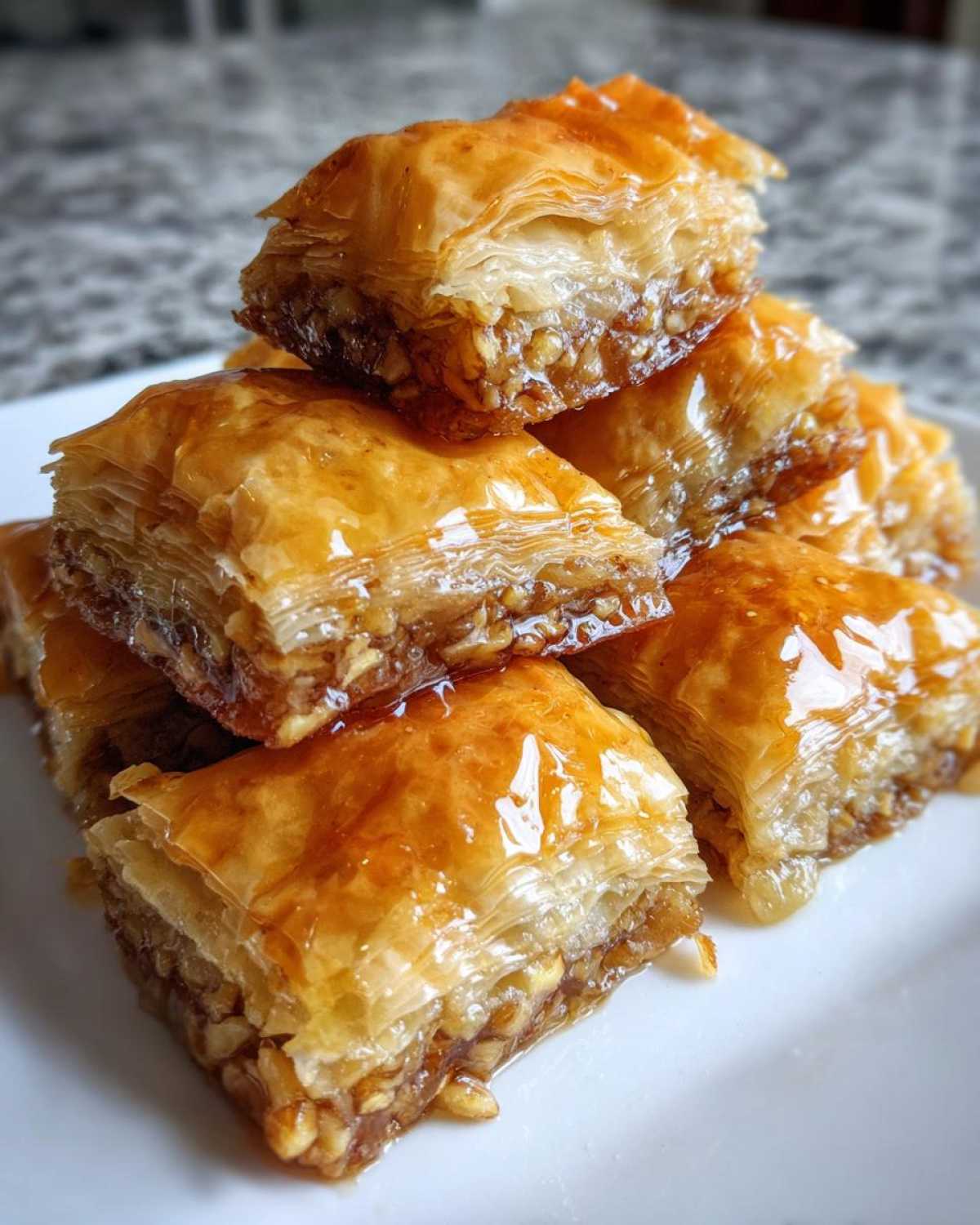 Honey Walnut Baklava Bites - detail 1