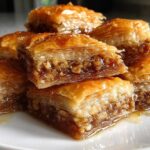 Honey Walnut Baklava Bites
