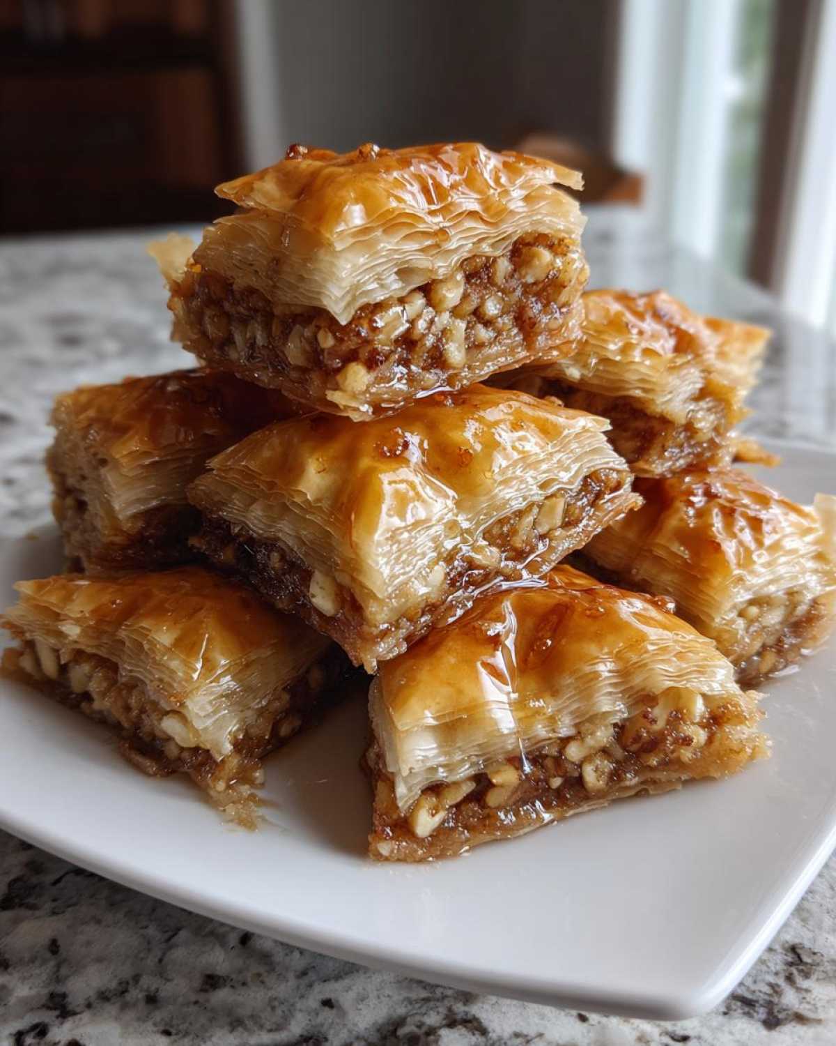 Honey Walnut Baklava Bites - detail 2
