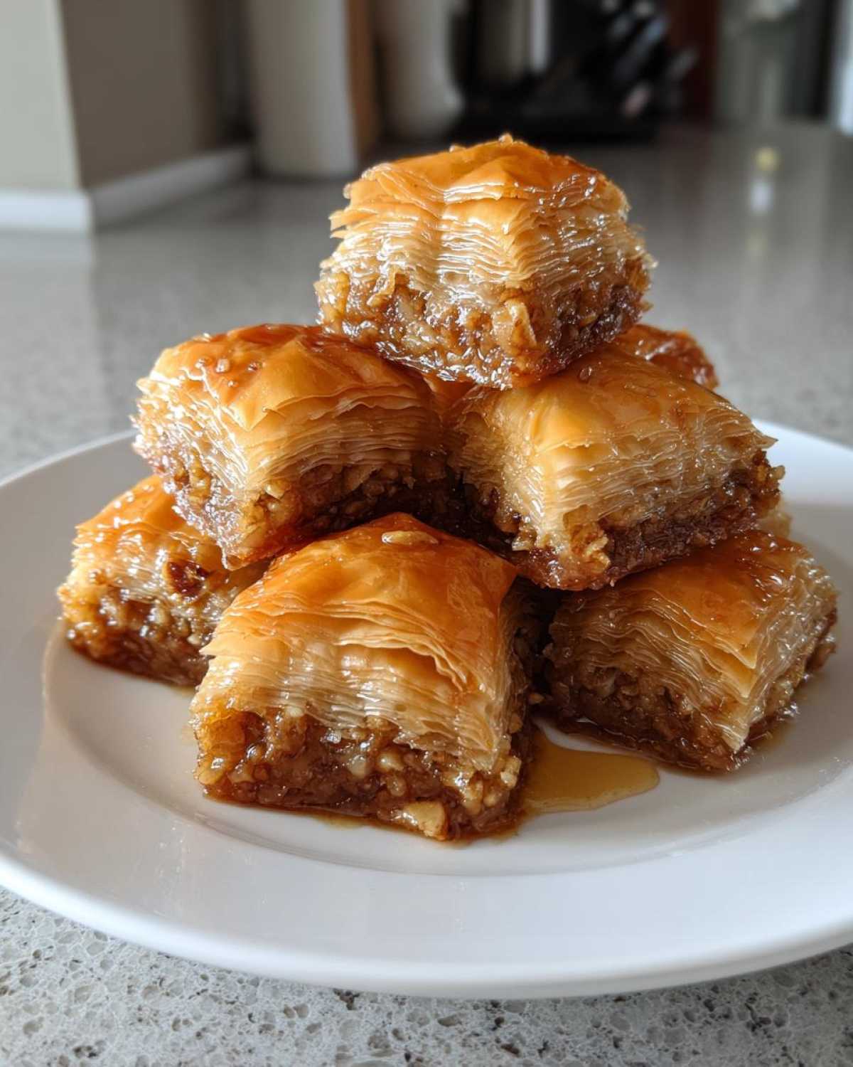 Honey Walnut Baklava Bites - detail 3
