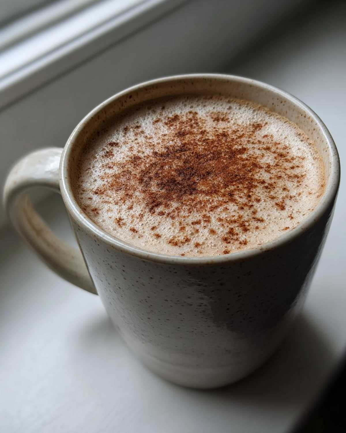 Hot Almond Ginger Milk - detail 2