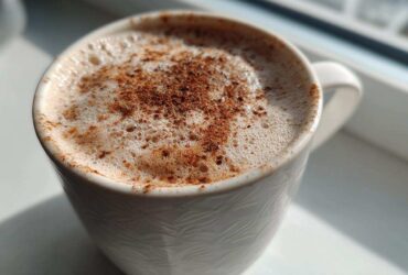 Hot Almond Ginger Milk
