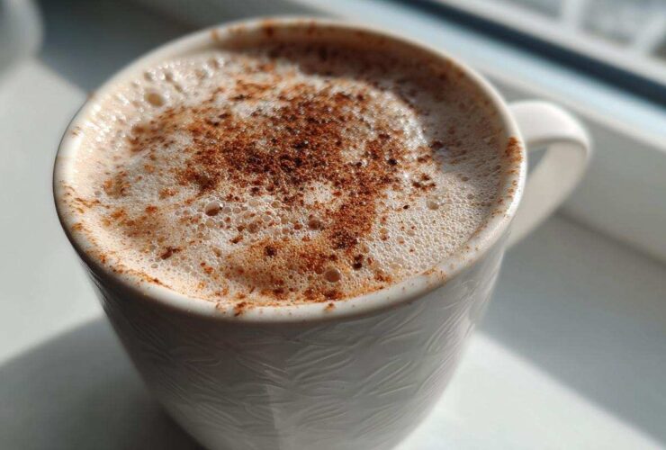Hot Almond Ginger Milk