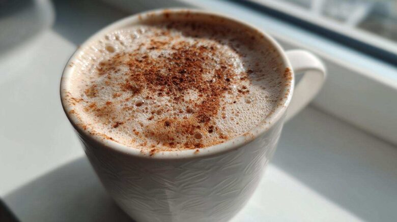 Hot Almond Ginger Milk