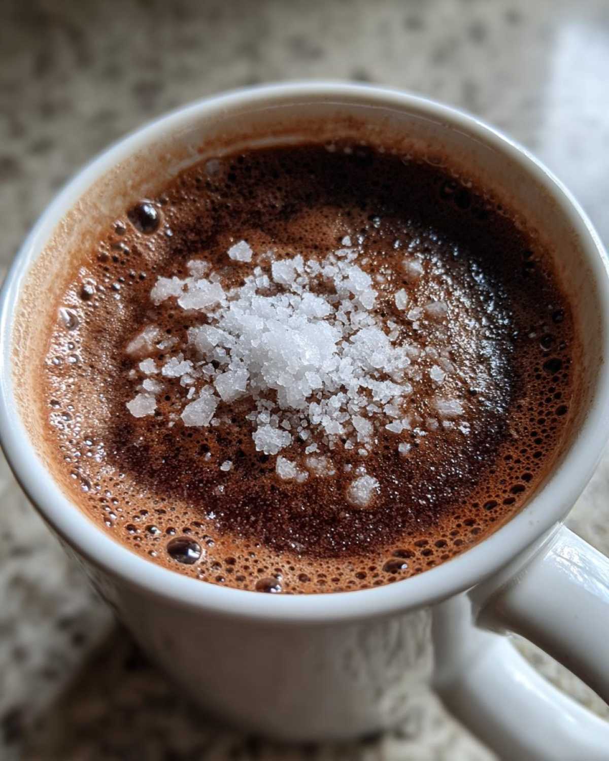 Hot Chocolate with Sea Salt - detail 2