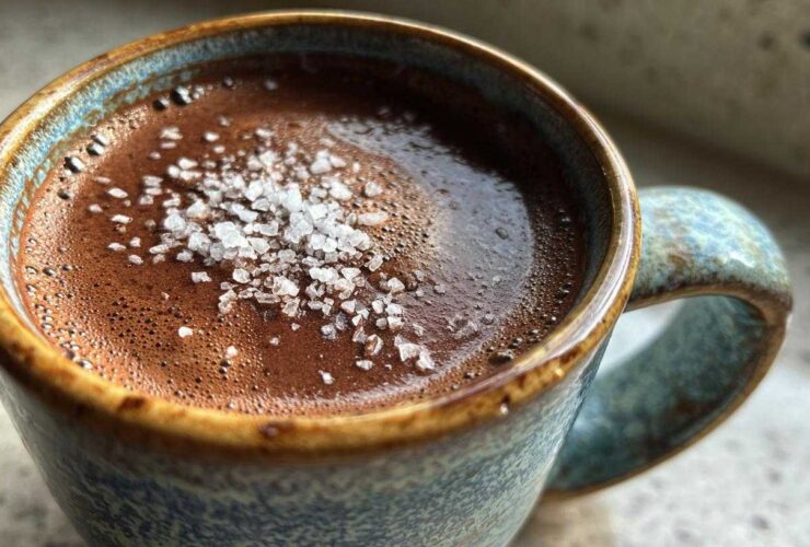 Hot Chocolate with Sea Salt