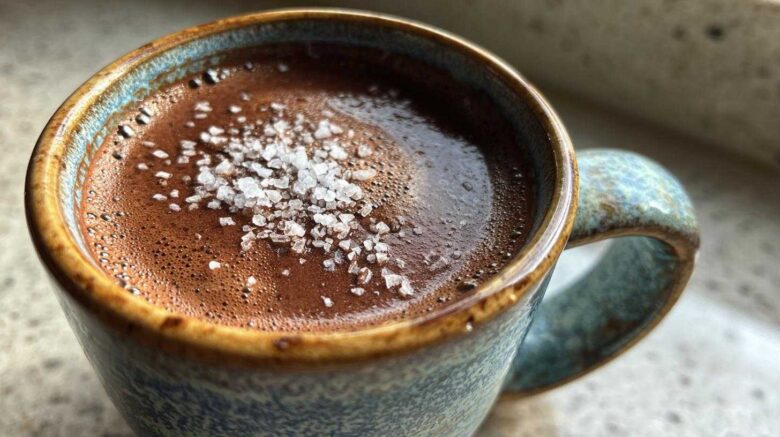 Hot Chocolate with Sea Salt