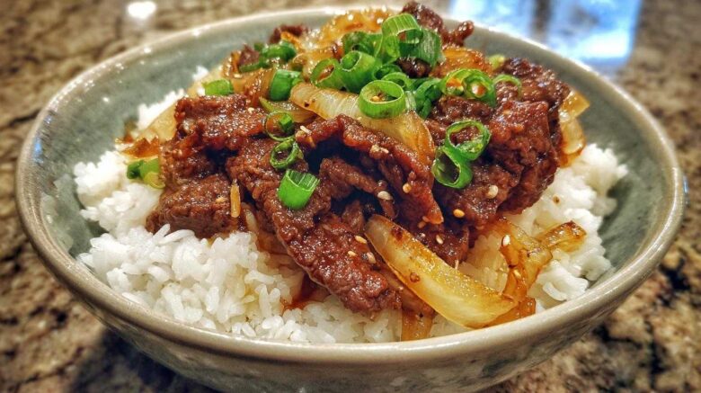 Korean Beef Bulgogi Bowl