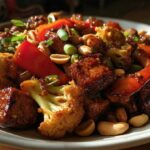 Kung Pao Cauliflower Stir Fry