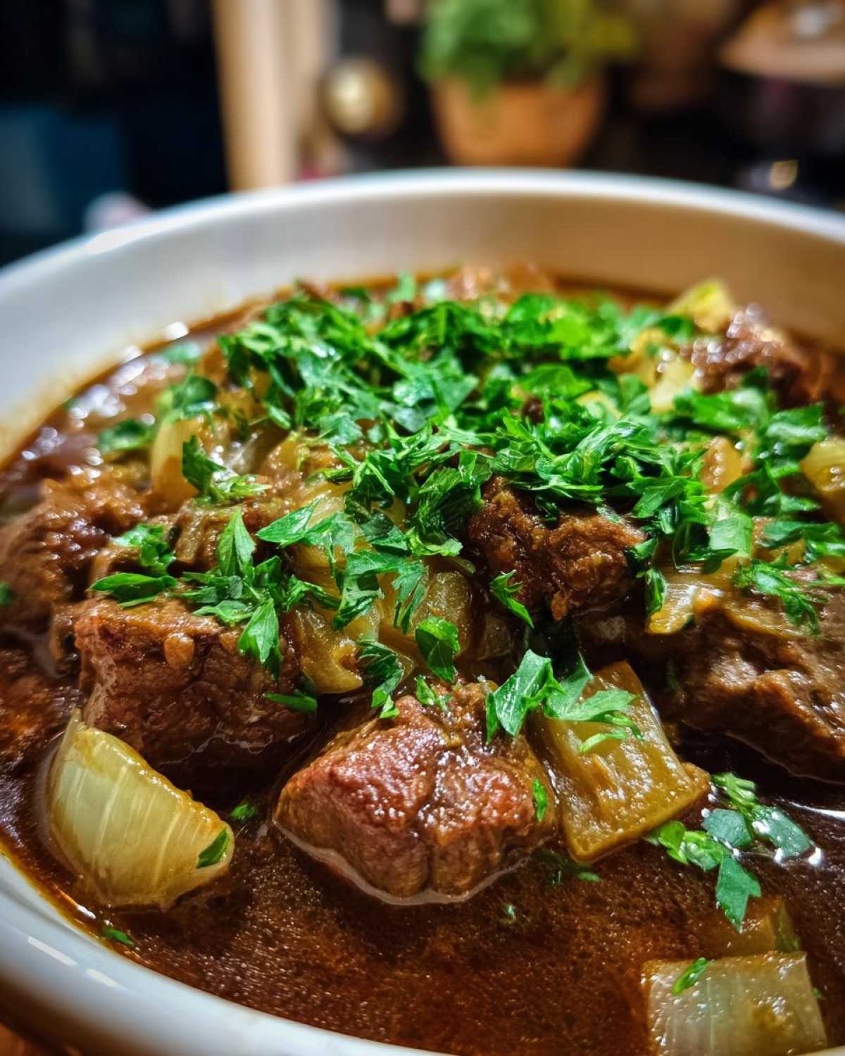 Lamb and Fennel Stew - detail 2