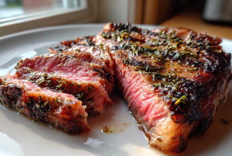 Lemon Herb Grilled Steak