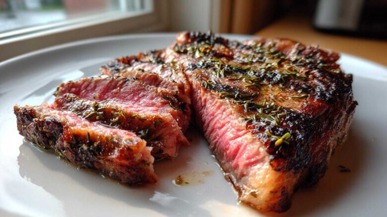 Lemon Herb Grilled Steak