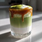 Maple Caramel Matcha Latte