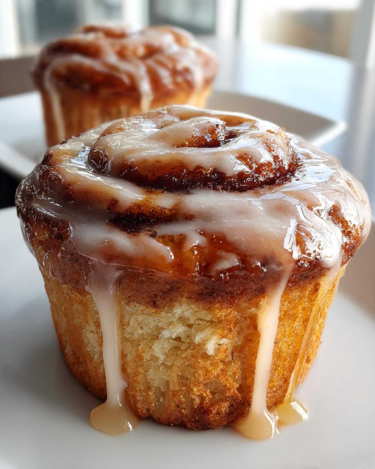 Maple Cinnamon Roll Cupcakes - detail 4