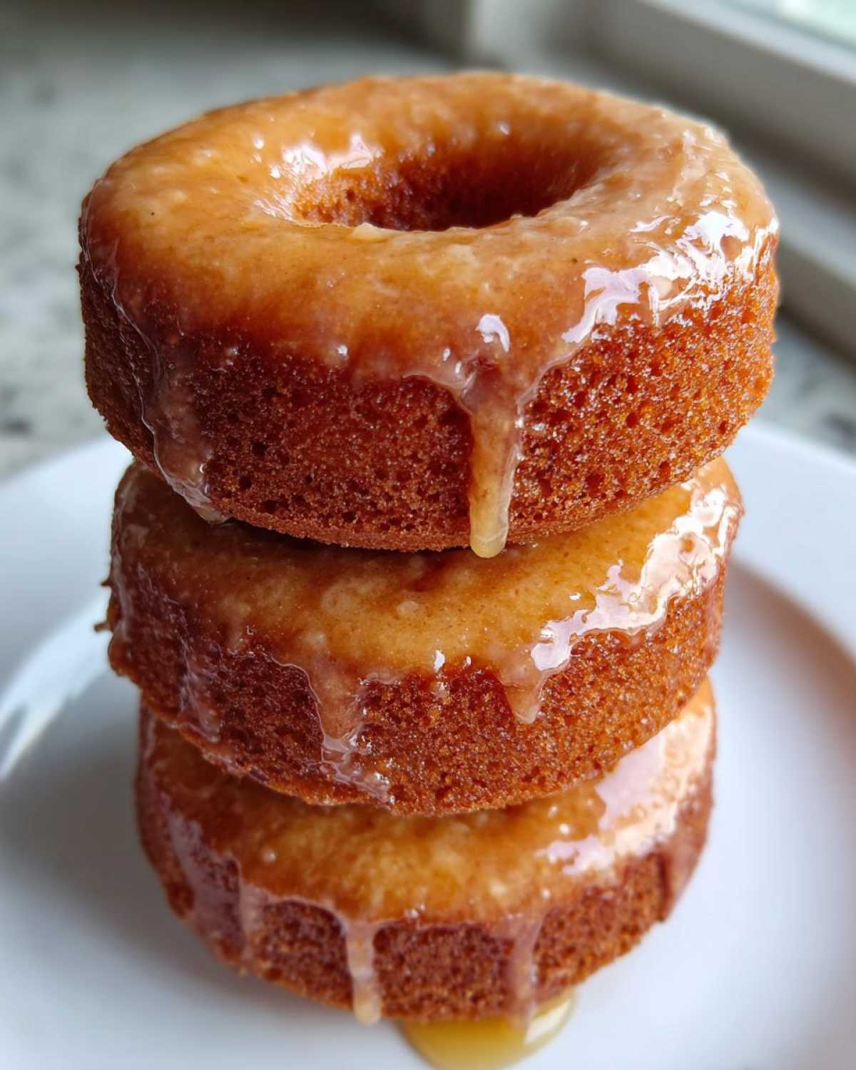 Maple Glazed Baked Donuts - detail 3