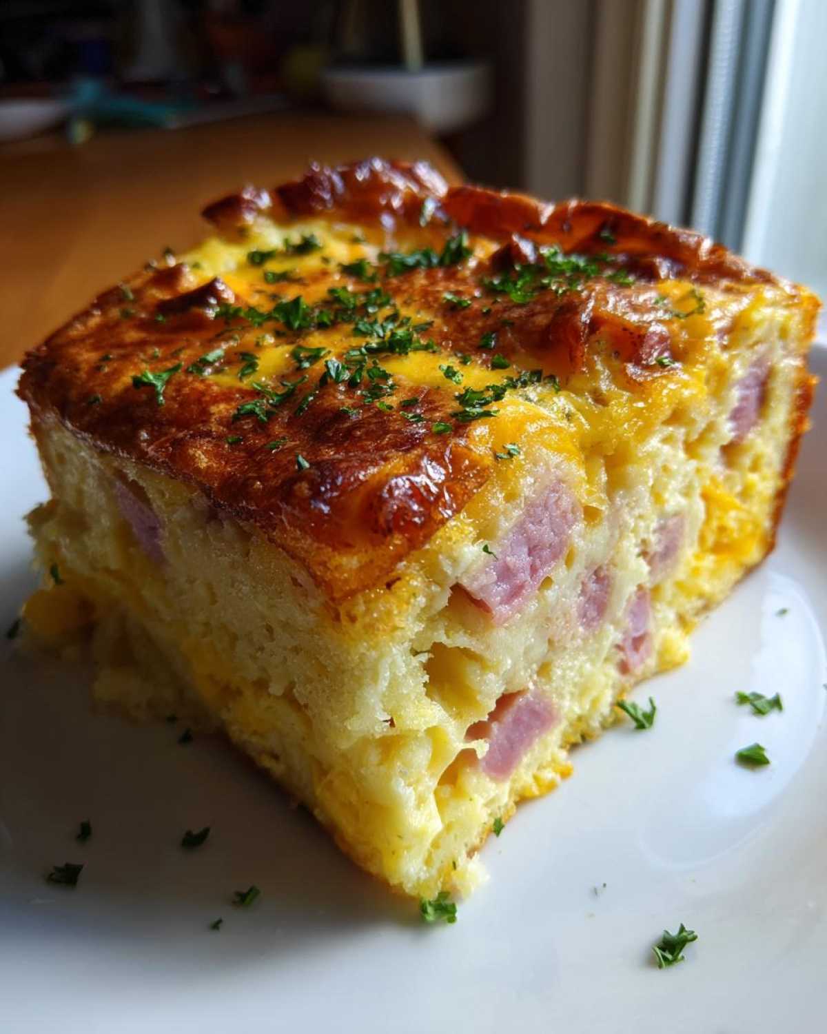Maple Glazed Ham and Egg Bake - detail 4