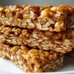Maple Peanut Granola Bars
