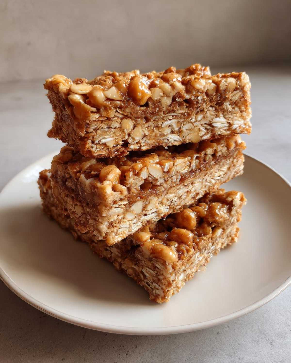 Maple Peanut Granola Bars - detail 2