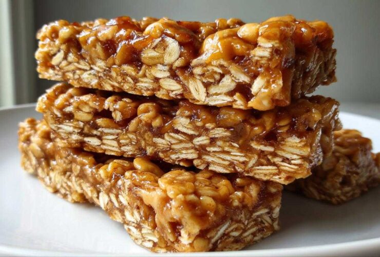Maple Peanut Granola Bars