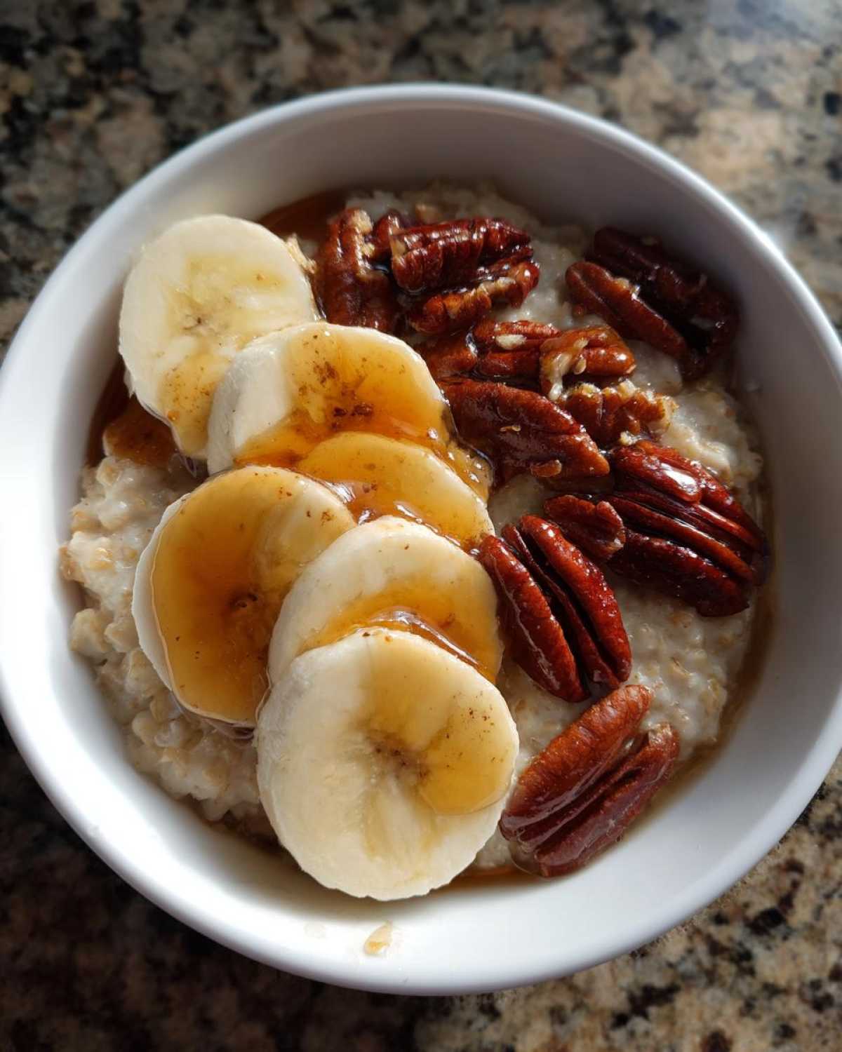 Maple Pecan Banana Oatmeal - detail 2