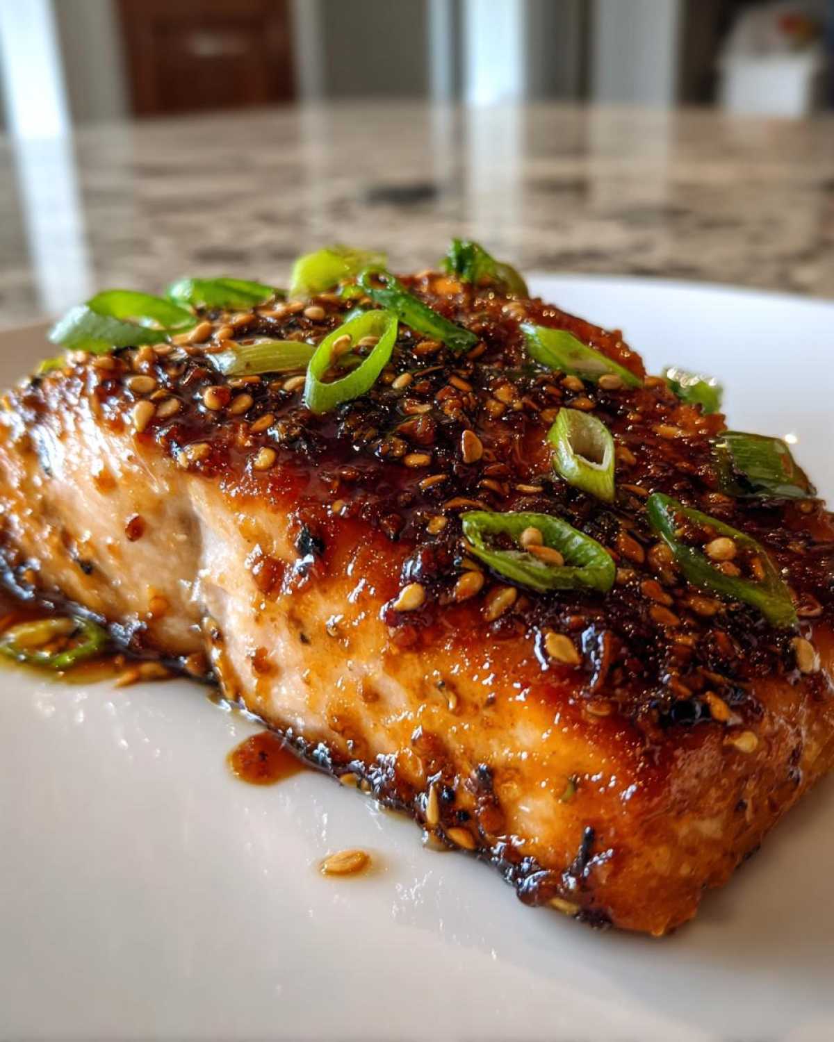 Maple Teriyaki Salmon Fillets - detail 1