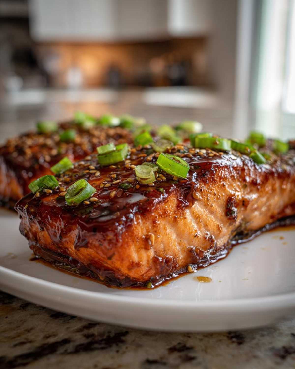 Maple Teriyaki Salmon Fillets - detail 2