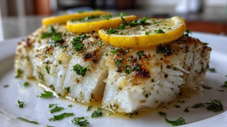 Mediterranean Baked Cod