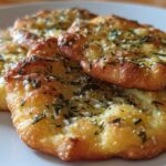 Mini Cheesy Herb Flatbreads