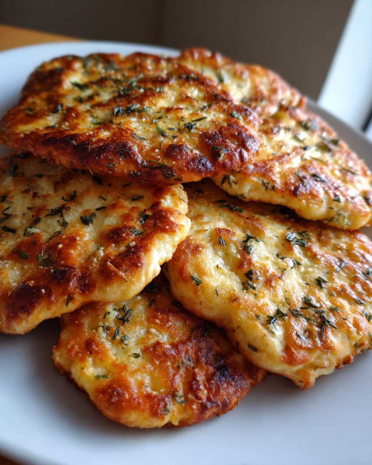 Mini Cheesy Herb Flatbreads - detail 4