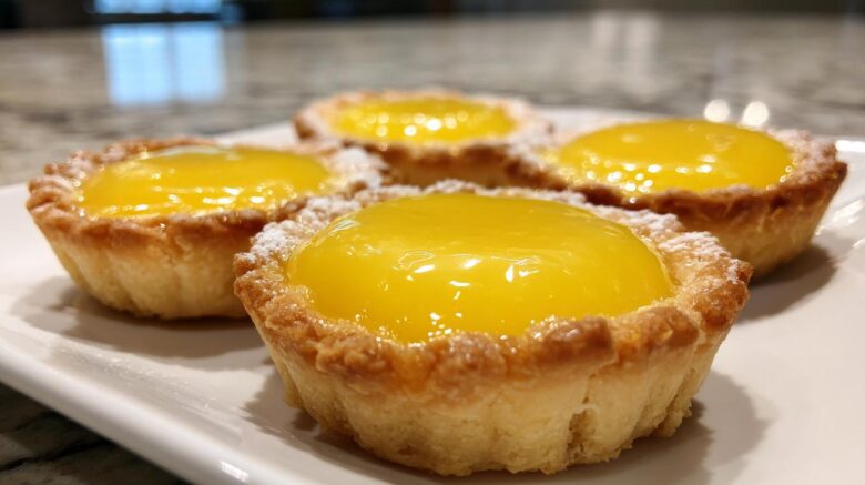 Mini Citrus Curd Tartlets