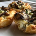 Mini Mushroom Brie Tartlets