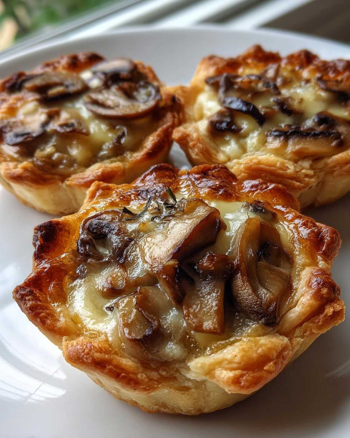 Mini Mushroom Brie Tartlets - detail 2