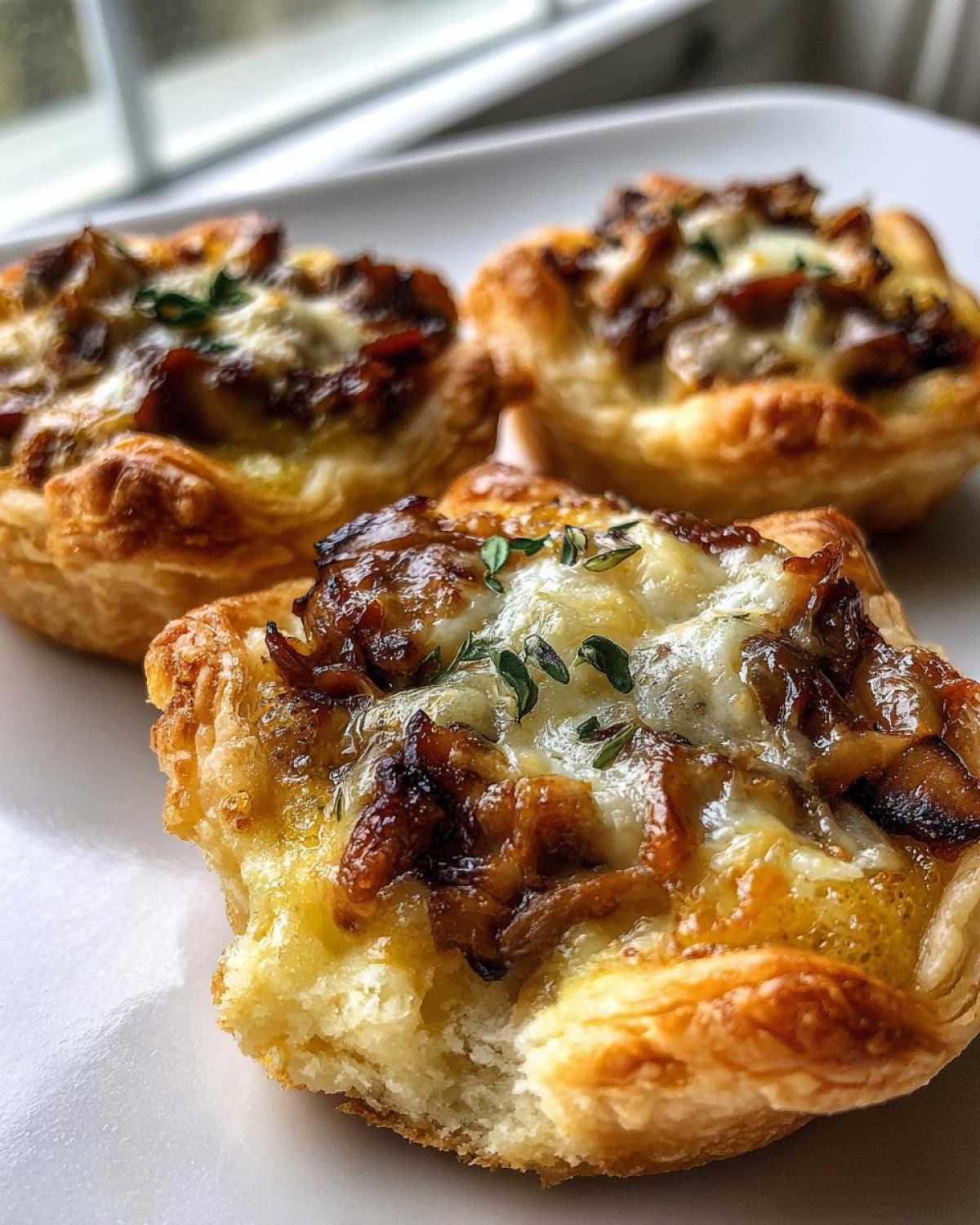 Mini Mushroom Brie Tartlets - detail 4