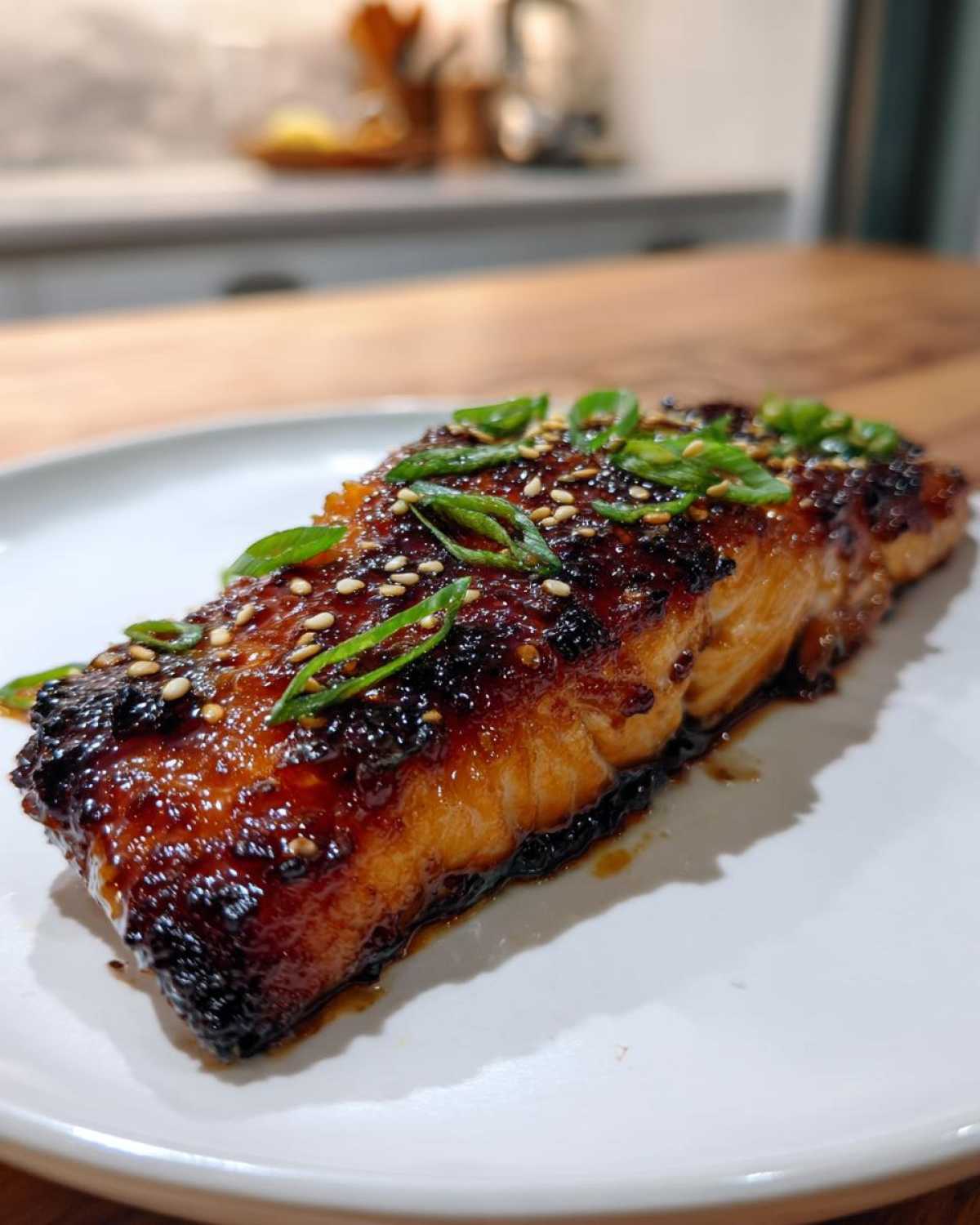 Miso Glazed Salmon Fillets - detail 1