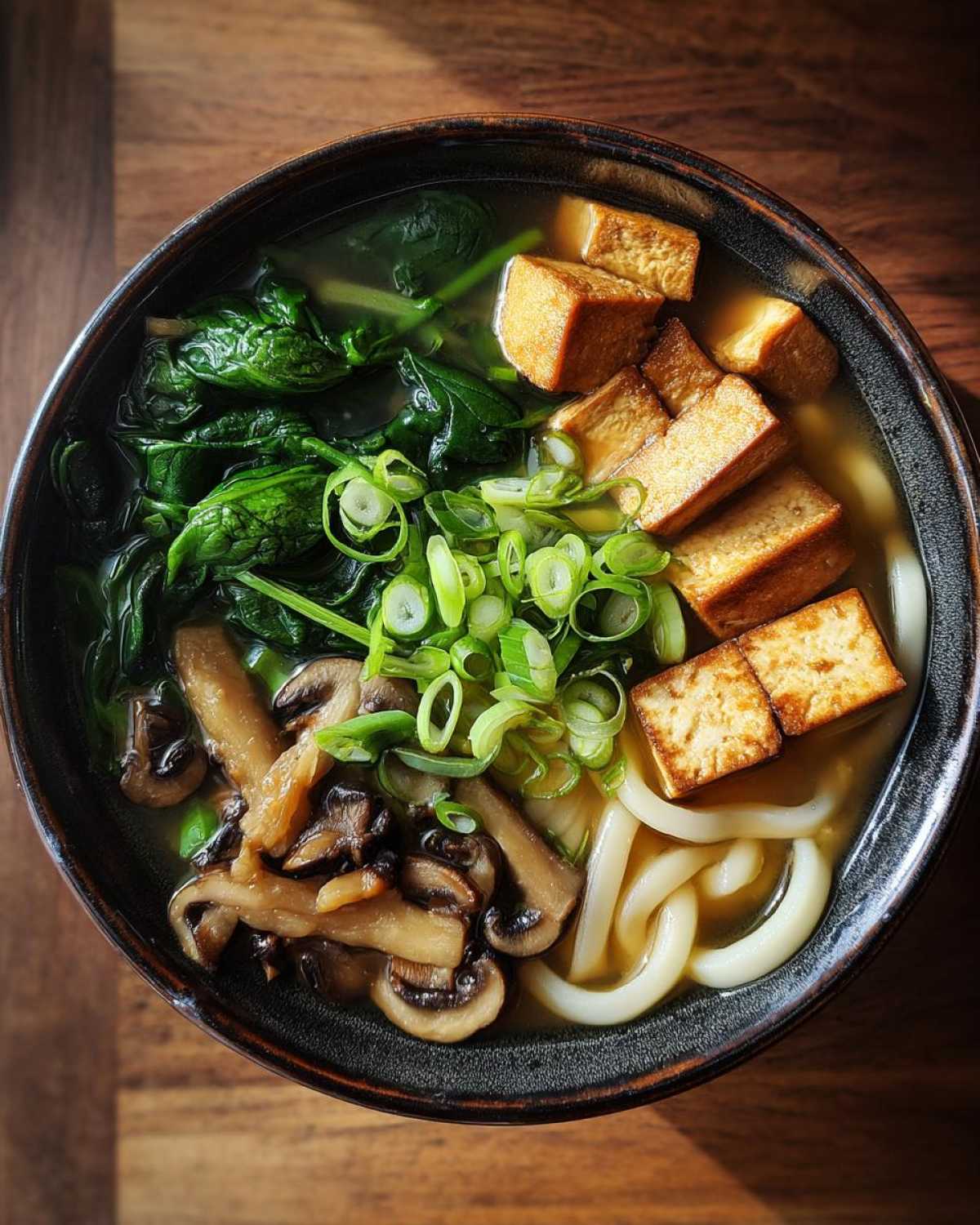 Miso Tofu Noodle Soup - detail 4