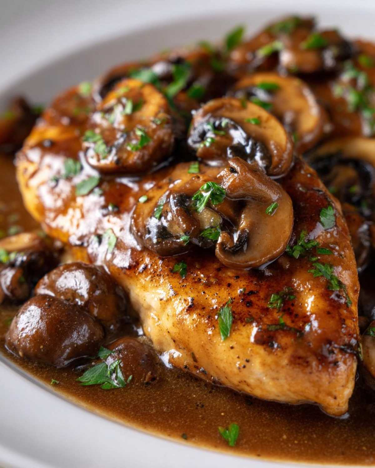 Mushroom Marsala Chicken - detail 2