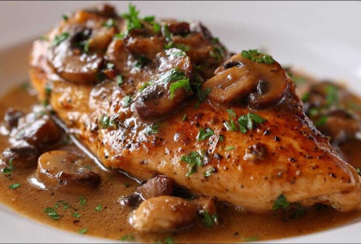 Mushroom Marsala Chicken