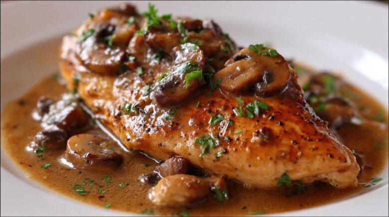 Mushroom Marsala Chicken