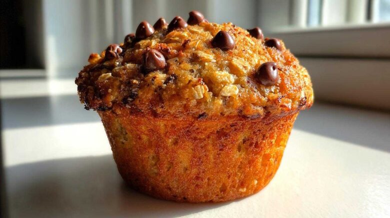 Oatmeal chocolate chip muffins
