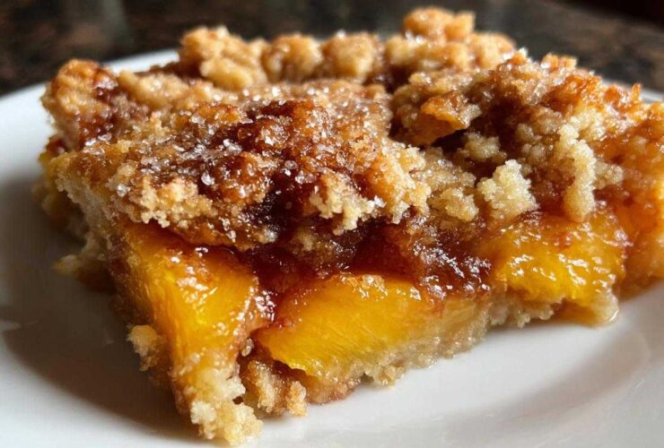 Peach Cobbler with Fresh Peaches