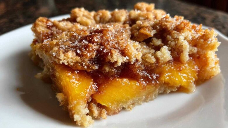 Peach Cobbler with Fresh Peaches