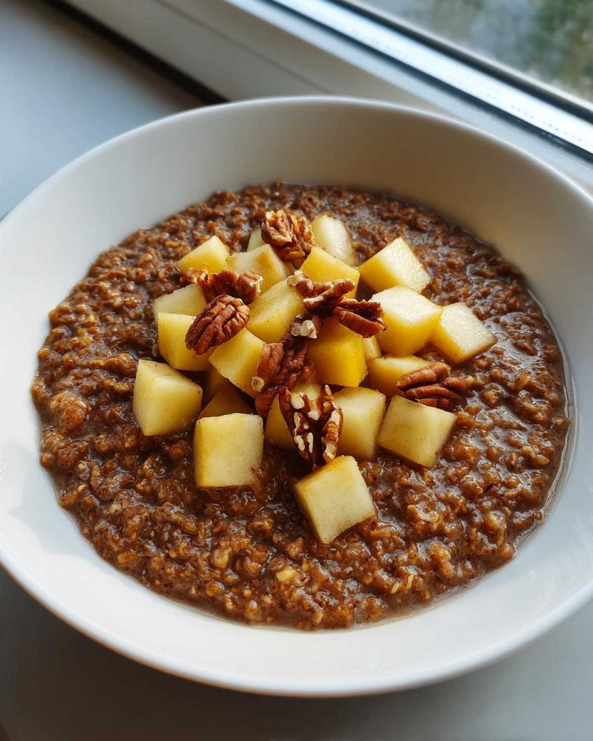 Pear Gingerbread Steel Cut Oats - detail 3