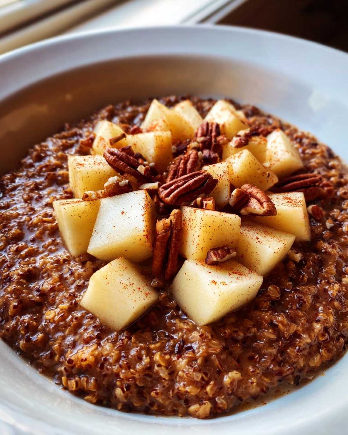 Pear Gingerbread Steel Cut Oats - detail 4