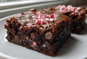 Peppermint Mocha Brownies