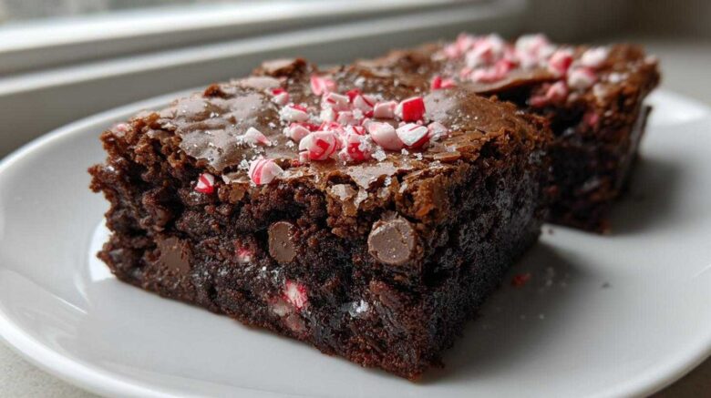 Peppermint Mocha Brownies