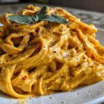 Pumpkin Alfredo Pasta